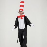 Disfraz Gato Ensombrerado - Dr. Seuss / Hombre Adulto